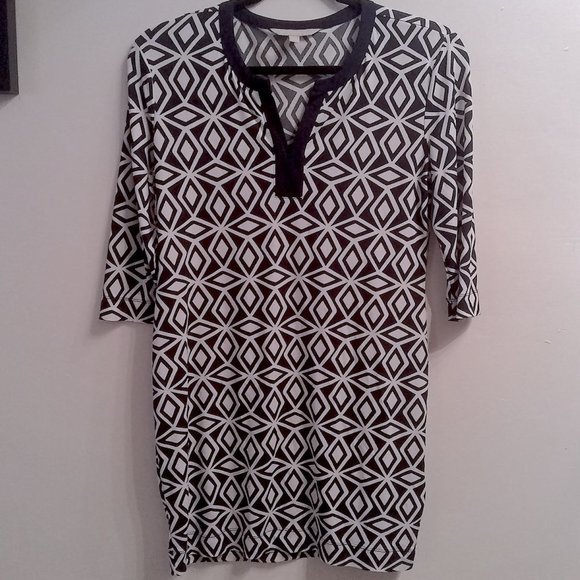 Banana Republic XS Navy and White Career Dress - Picture 1 of 4